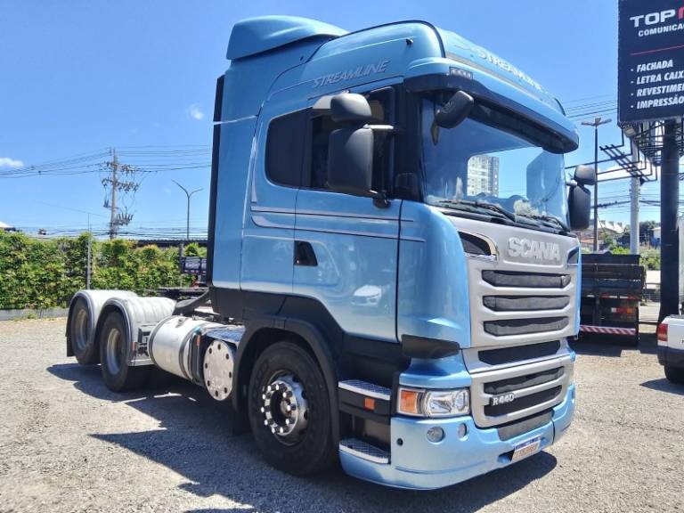 SCANIA - R-440 - 2017/2018 - Azul - R$ 509.900,00